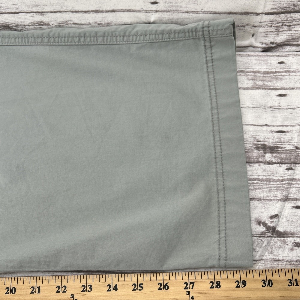 Hollister Super Baggy Cargo Pants Mens Size 34x30 Light Green Utility Y2K Cotton - Picture 6 of 10
